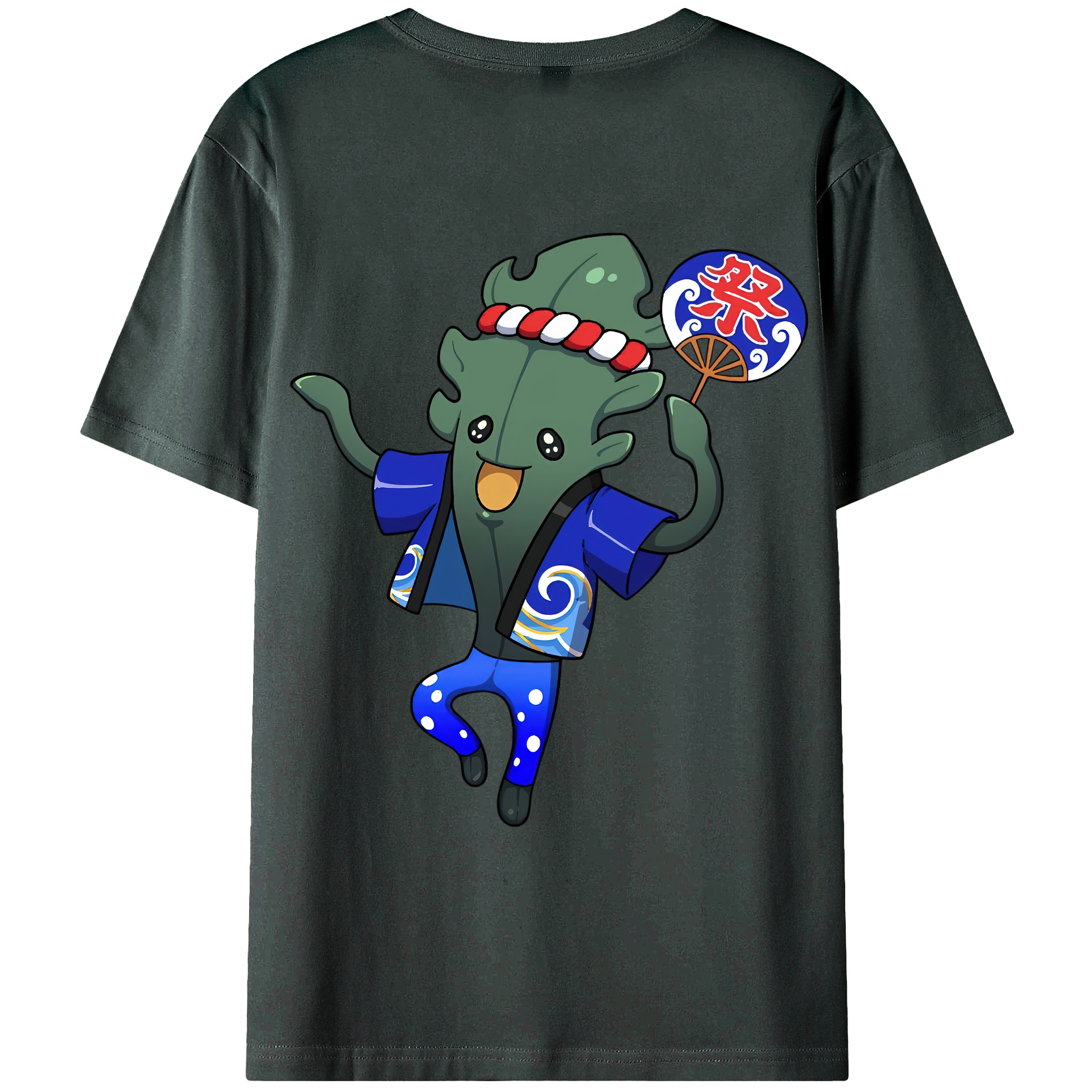 （画像用） 妖怪ウォッチ Yo-kai Watch 綿100％ メンズ半袖Tシャツ（バックプリント） 通気性